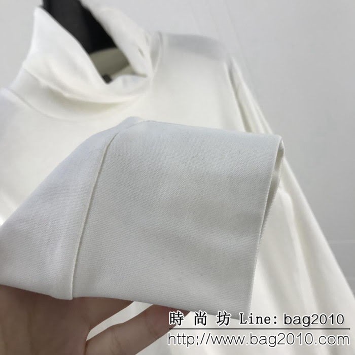 DIOR迪奧 2018秋冬 金色小蜜蜂刺繡 簡約百搭風格 高領男款長袖 ydi2241
